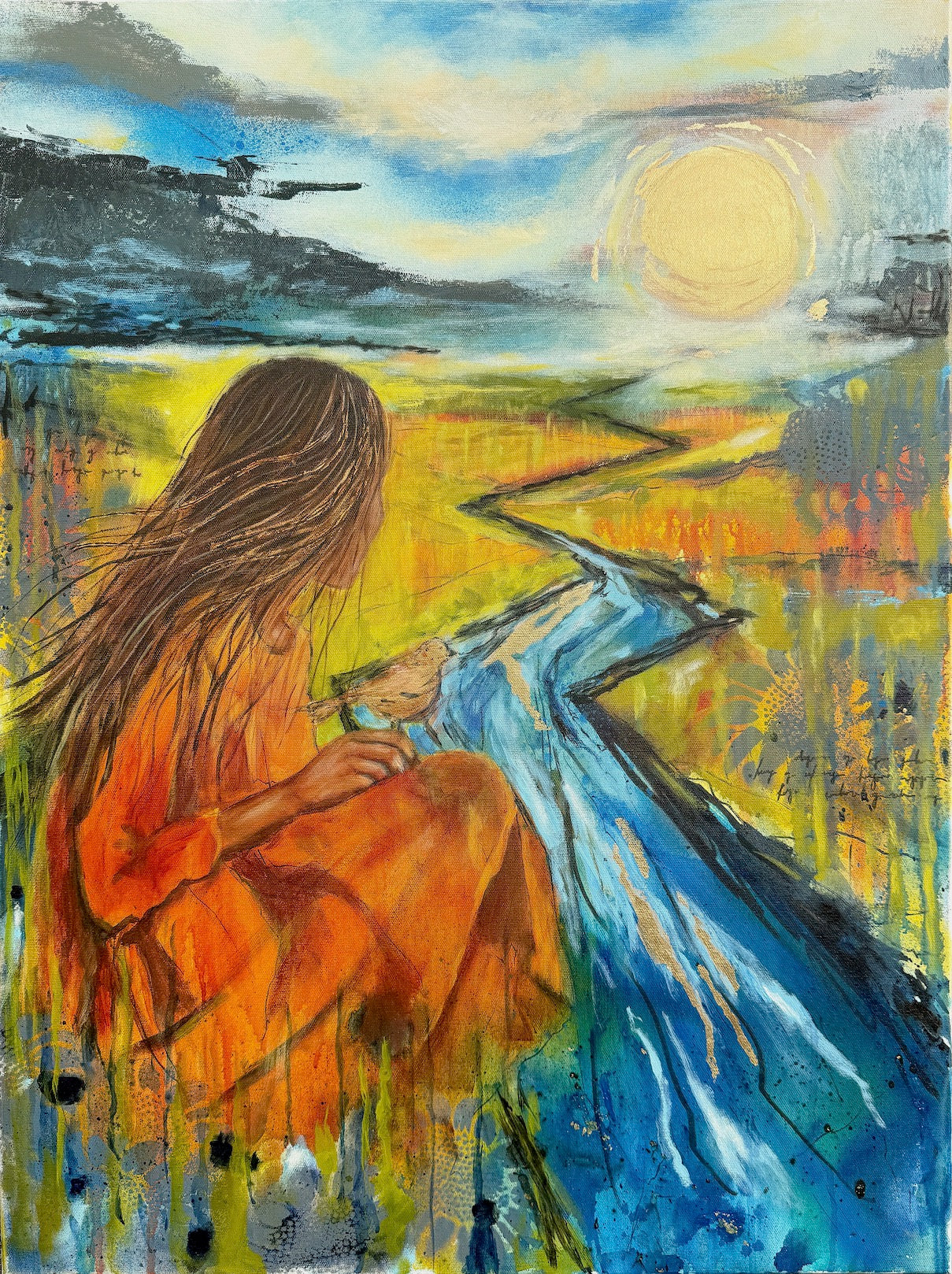 Framtíð og vón - 60x80 cm