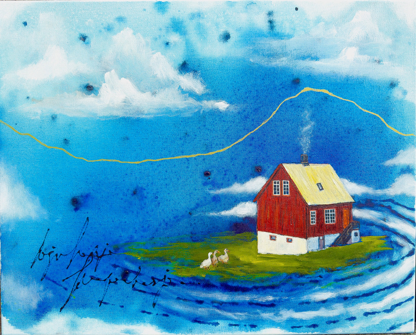 Fjálgt og gott - 50x40 cm