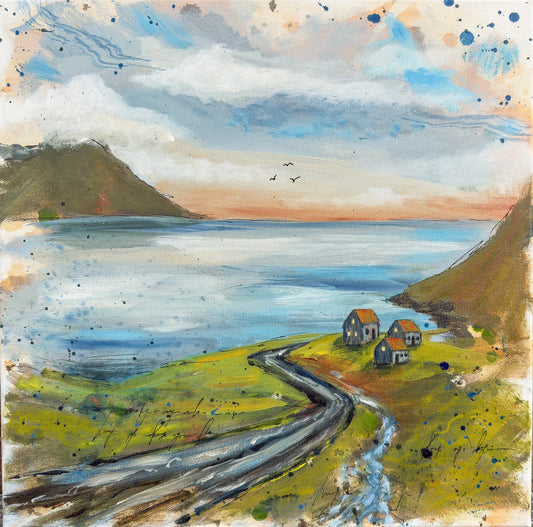 Opna víkin - 40x40 cm