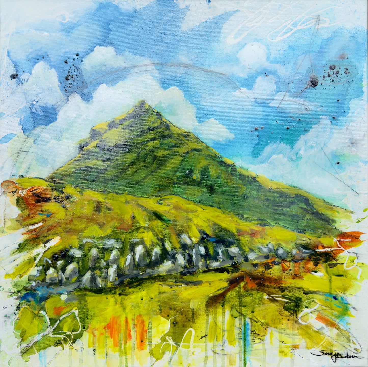 Sigrandi//Overcomer - 50x50 cm